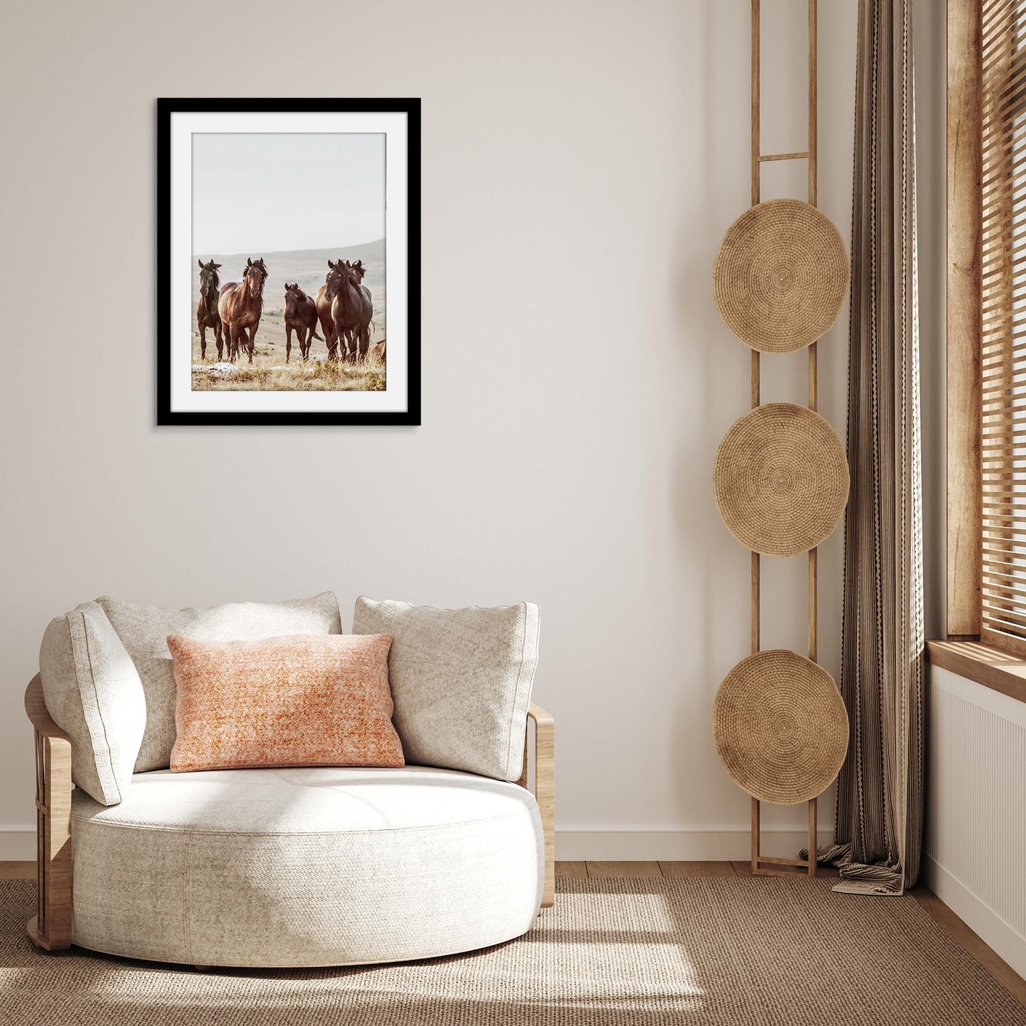Americanflat 22x28 Poster Frame with Polished Plexiglass - Use as 18x24 Frame with Mat or Display 22x28 Photo Without Mat - Epic Collection - Wide Picture Frames for Wall Display - Black