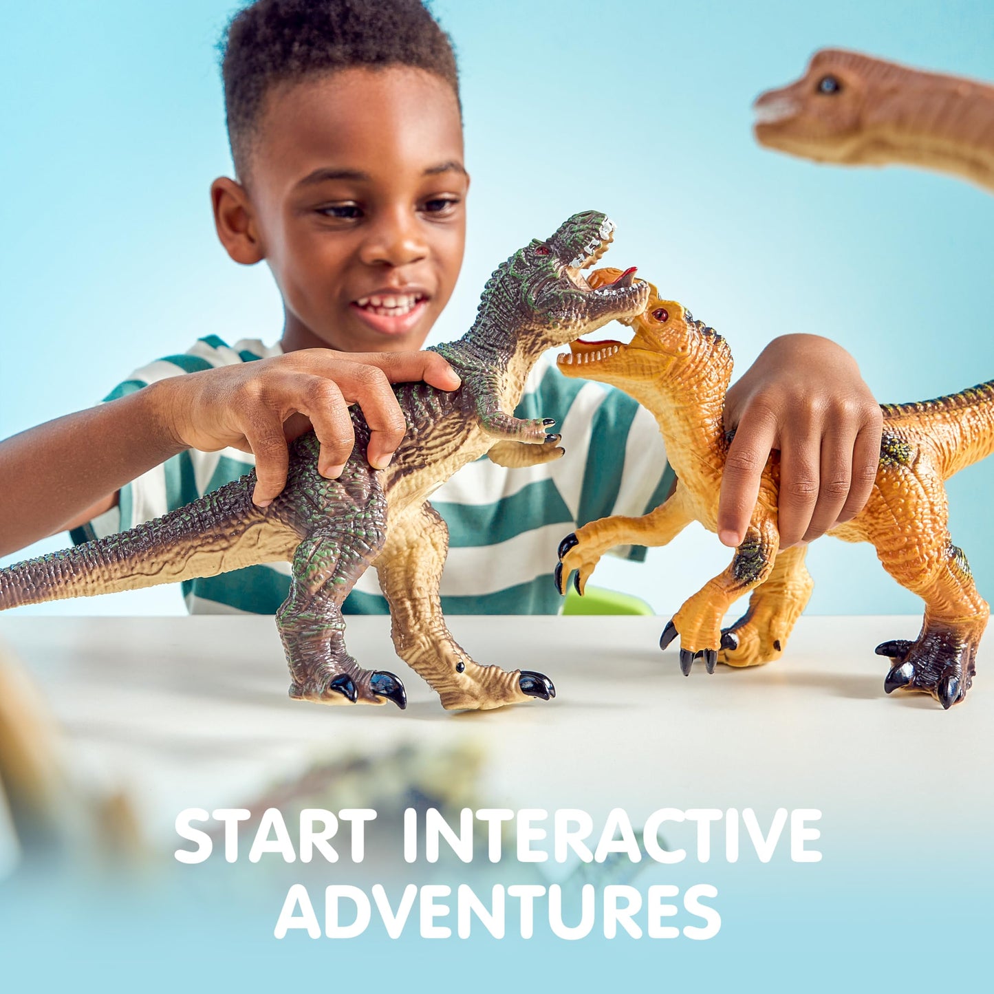 JOYIN - 6 Pack Big Soft Dinosaur Toys