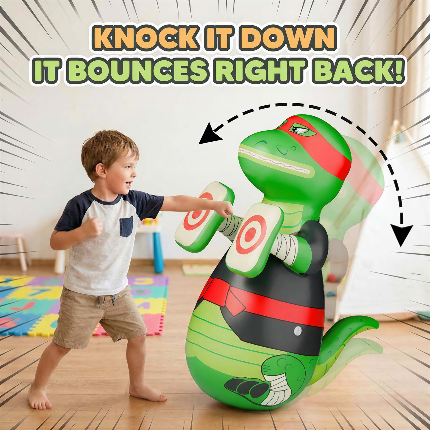 iPlay, iLearn Inflatable Punching Toy