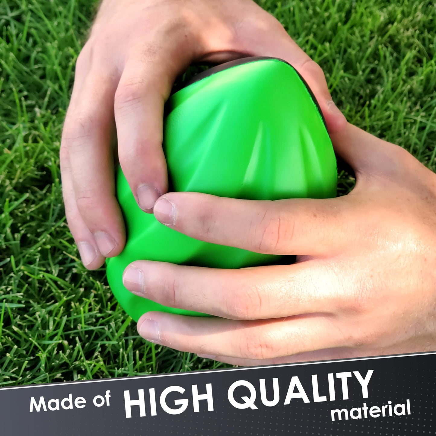 LMC Products 7" Spiral Mini Football - Foam Football is a Great Pool Football. Kids Football Comes in 4 Colors, Red, Yellow, Blue Green.