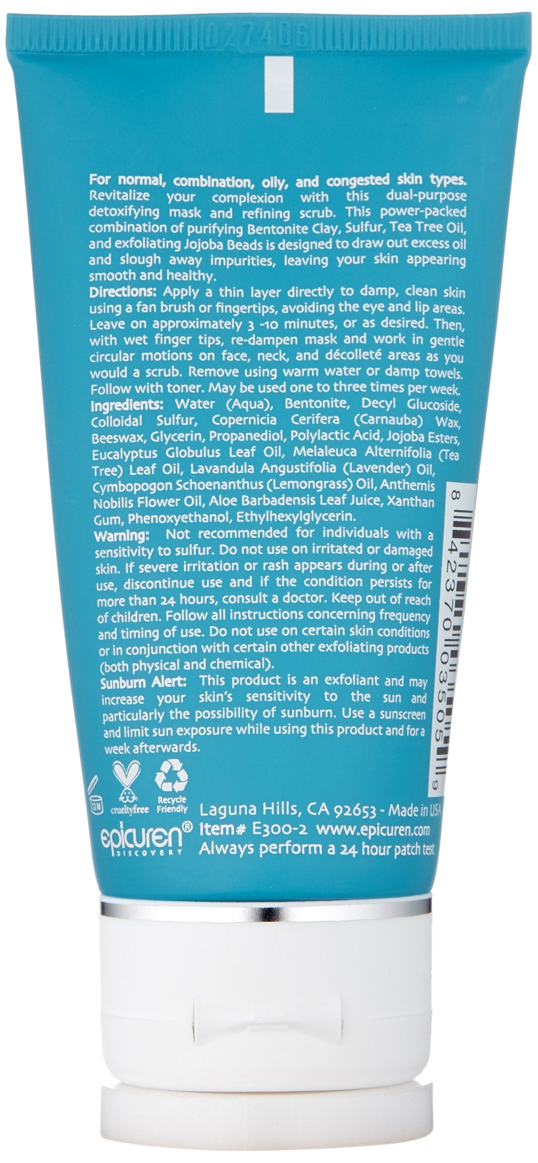 epicuren DISCOVERY Clarify Polishing Mask, 2.5 oz.