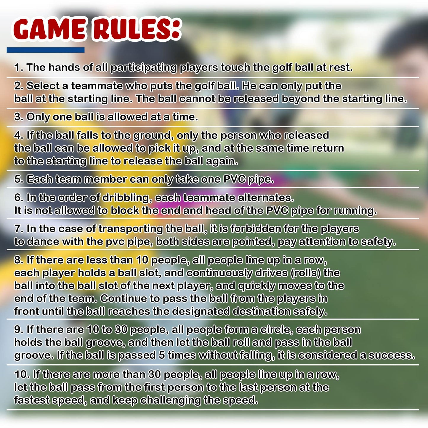 Team Building Activities Games Eamwork Group Learning Exercise Activities with Half Pipes Golf Balls Storage Bags Teamwork Kit for Adults Teens Field Day Game School Gym Outdoor Youth Sports (2 Sets)