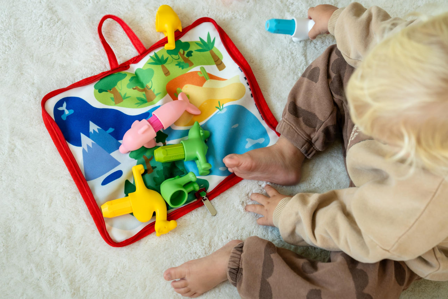 SmartMax My First Animals Around The World STEM Magnetic Building Set for Kids Ages 1-5