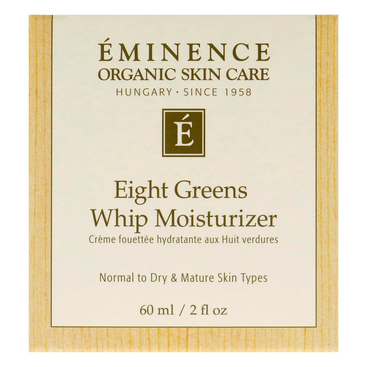 Eminence Organic Skincare Eight greens whip moisturizer 2oz, 2 Ounce