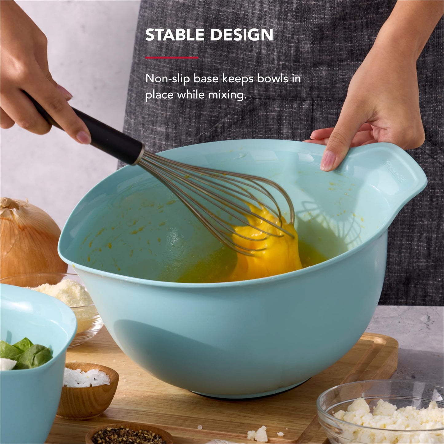 KitchenAid Universal Nesting Plastic Mixing Bowls