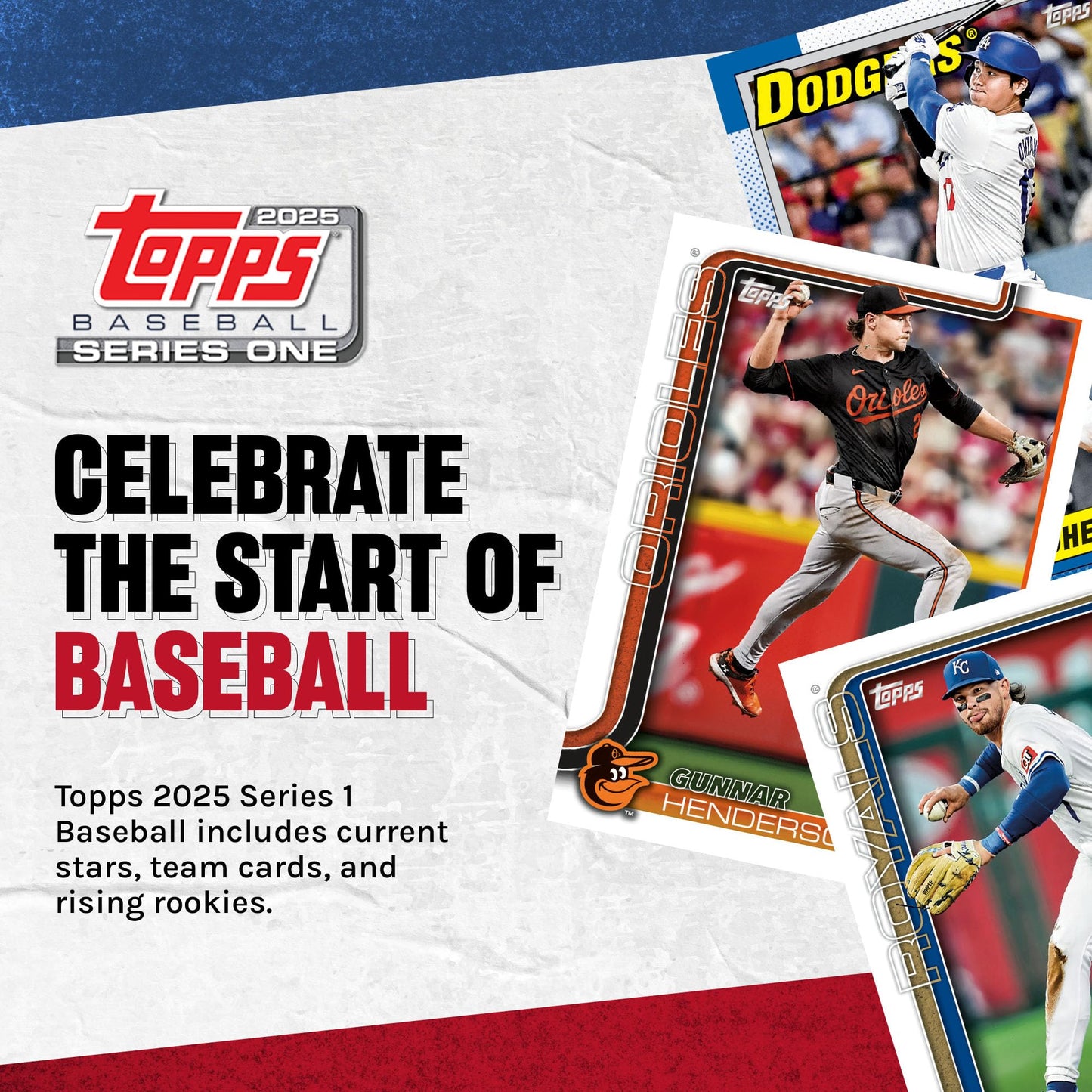 2025 Topps Series 1 Baseball - Factory Sealed - Mega Box