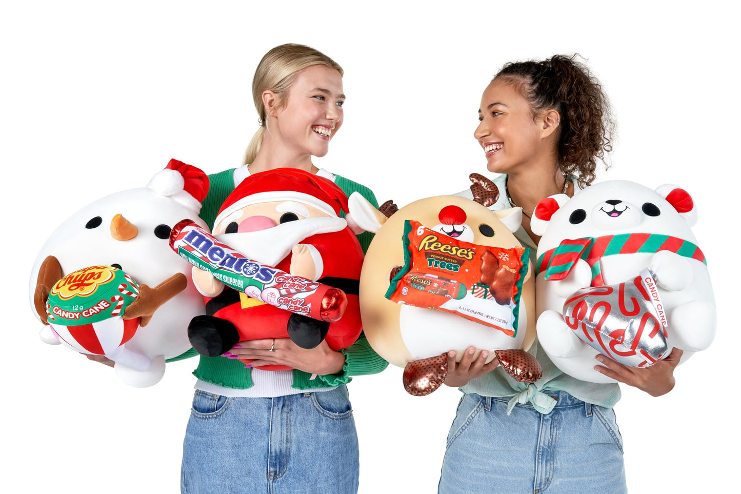 SNACKLES-Christmas 14"-Series 1-Plush 14" Reindeer&Reese's Peanut Butter Trees
