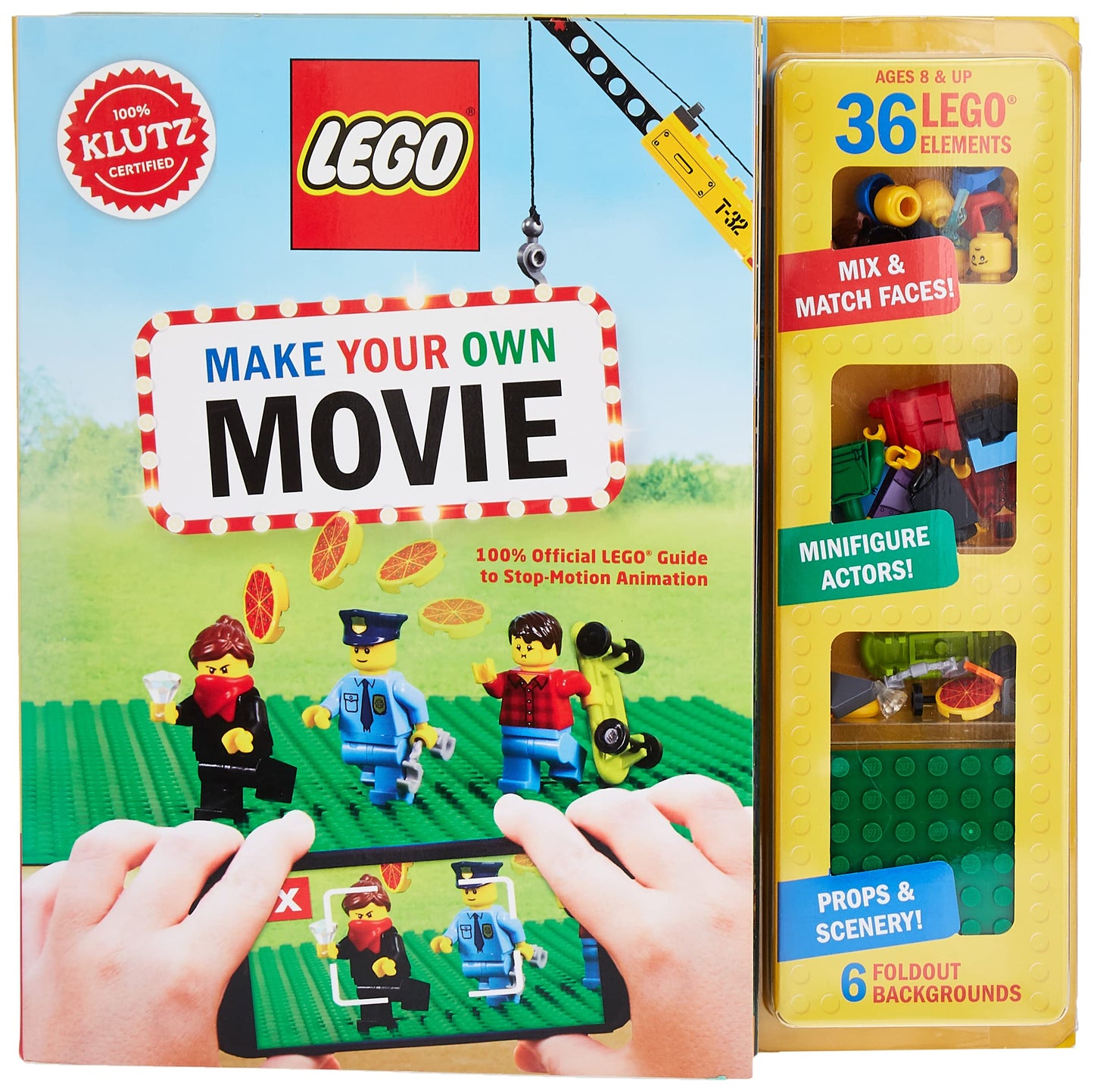 Klutz KLZ813720 Lego Make Your Own Movie, Multicolored