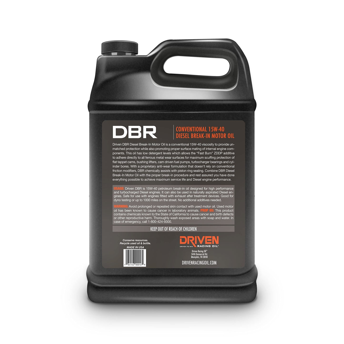 Diesel Break-In Oil 15W-4