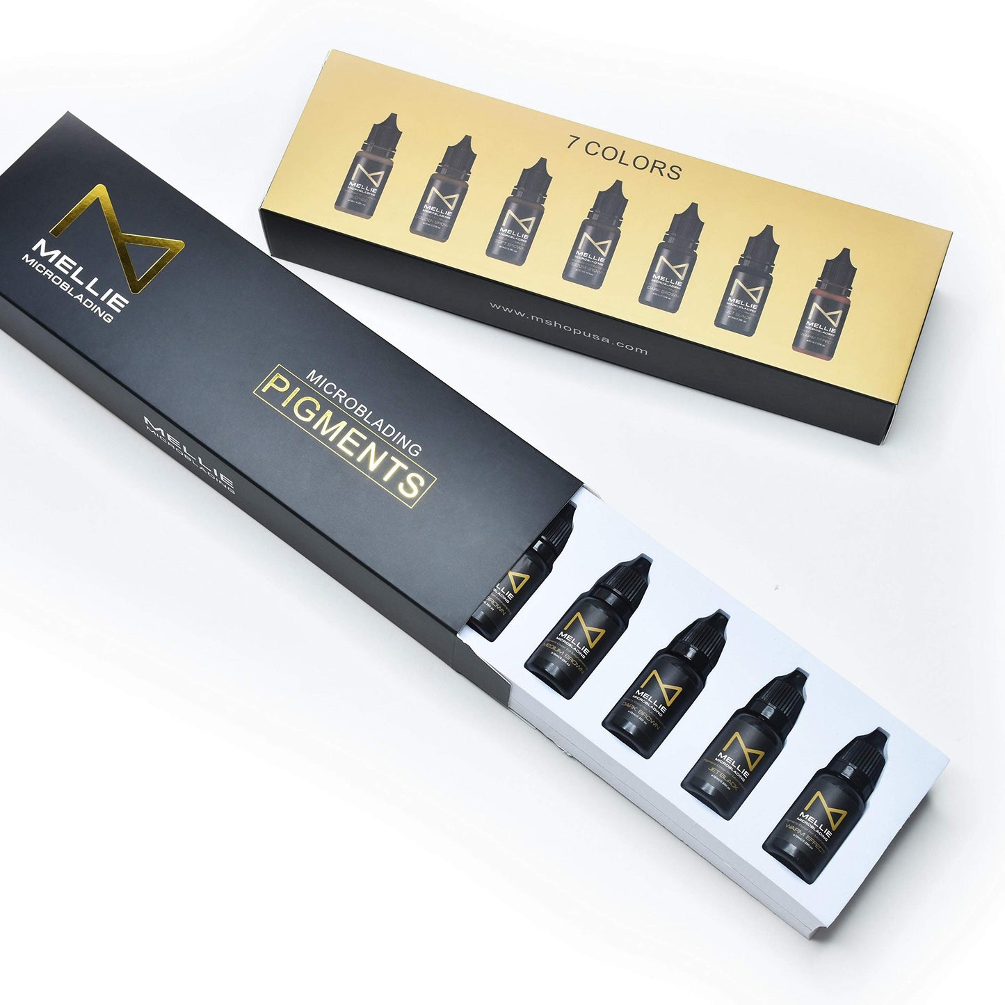 M | Microblading Medical Grade Pigment Ink Set – Set of 7 Colors | Professional Use Microblading Pigment Set FOR PROFESSIONALS ONLY