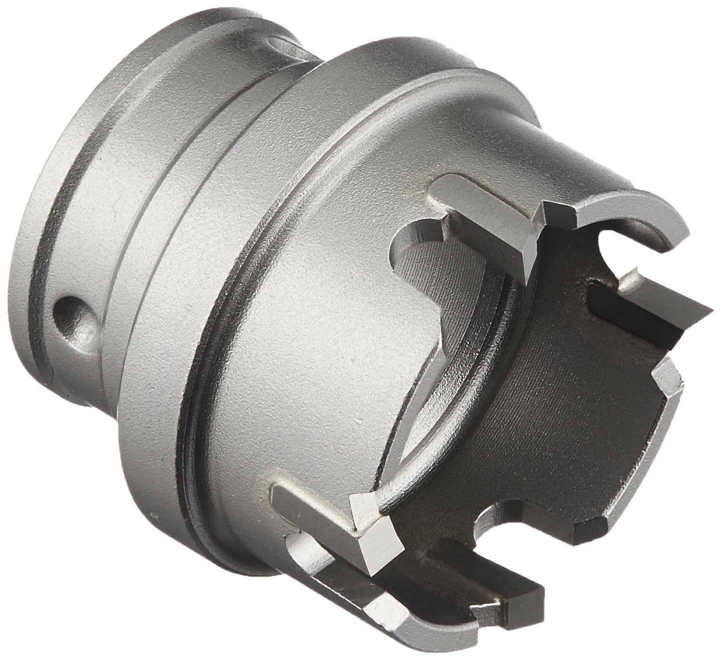 Greenlee 645-1-1/8 Quick-Change Carbide-Tipped Hole Cutter, 1-1/8" Stainless Steel Metal Cutting Hole Saw with Tungsten Carbide Teeth
