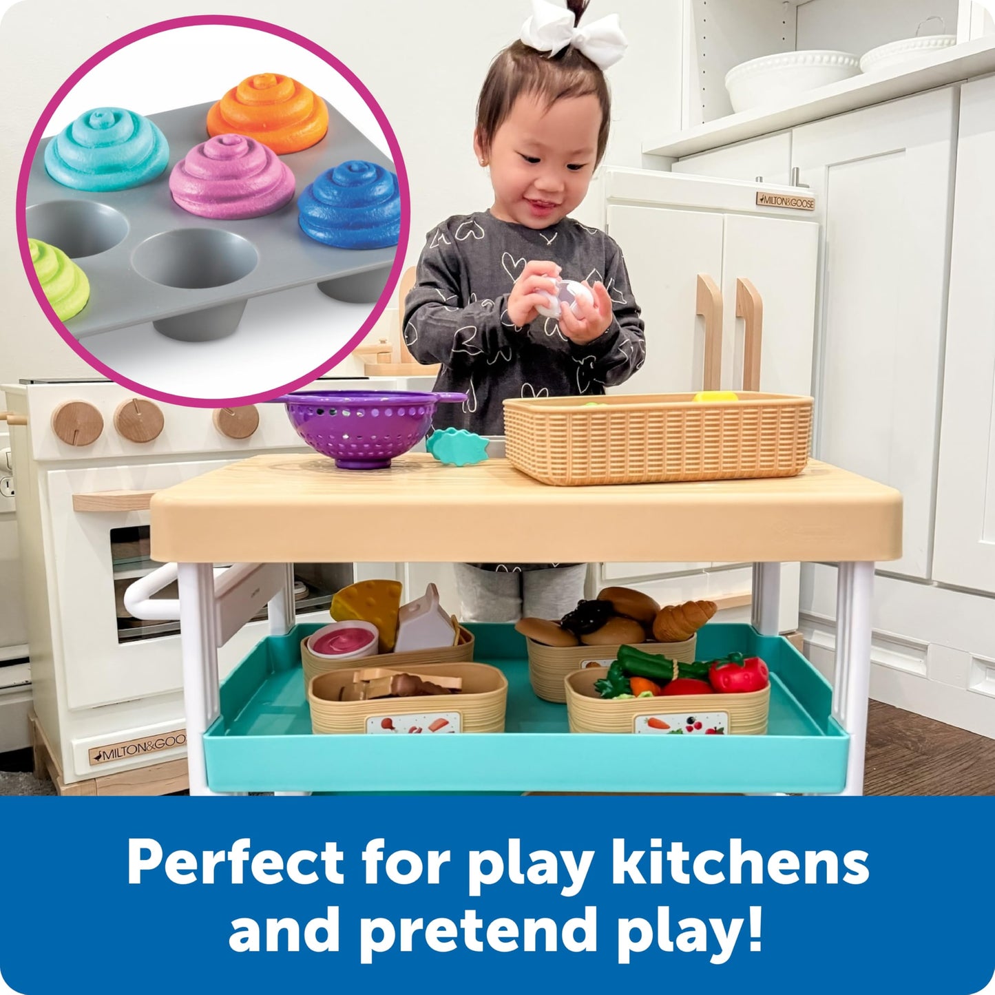 Learning Resources Smart Snacks Shape Sorting Cupcakes Toy Food