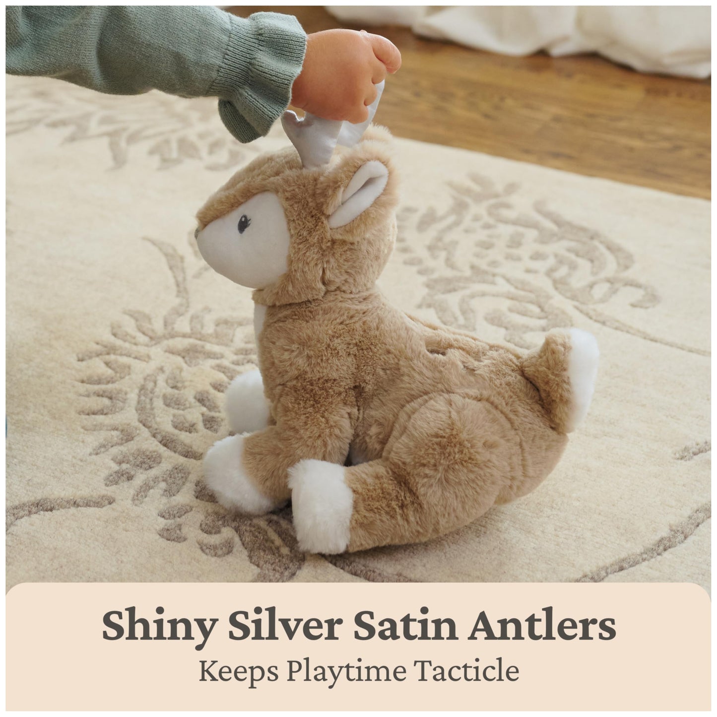 Baby GUND Maple Deer Plush, Stuffed Animal for Babies and Toddlers, Brown, 10”