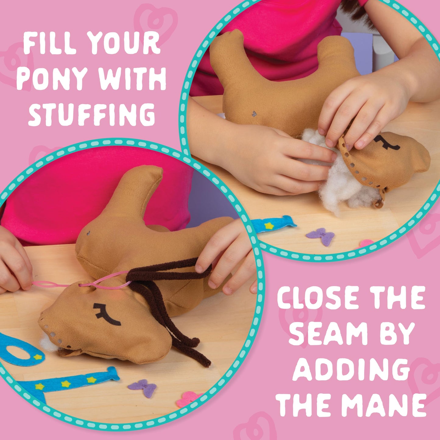 Craft-tastic Make A Plush Pony Friend Crafts, Multi