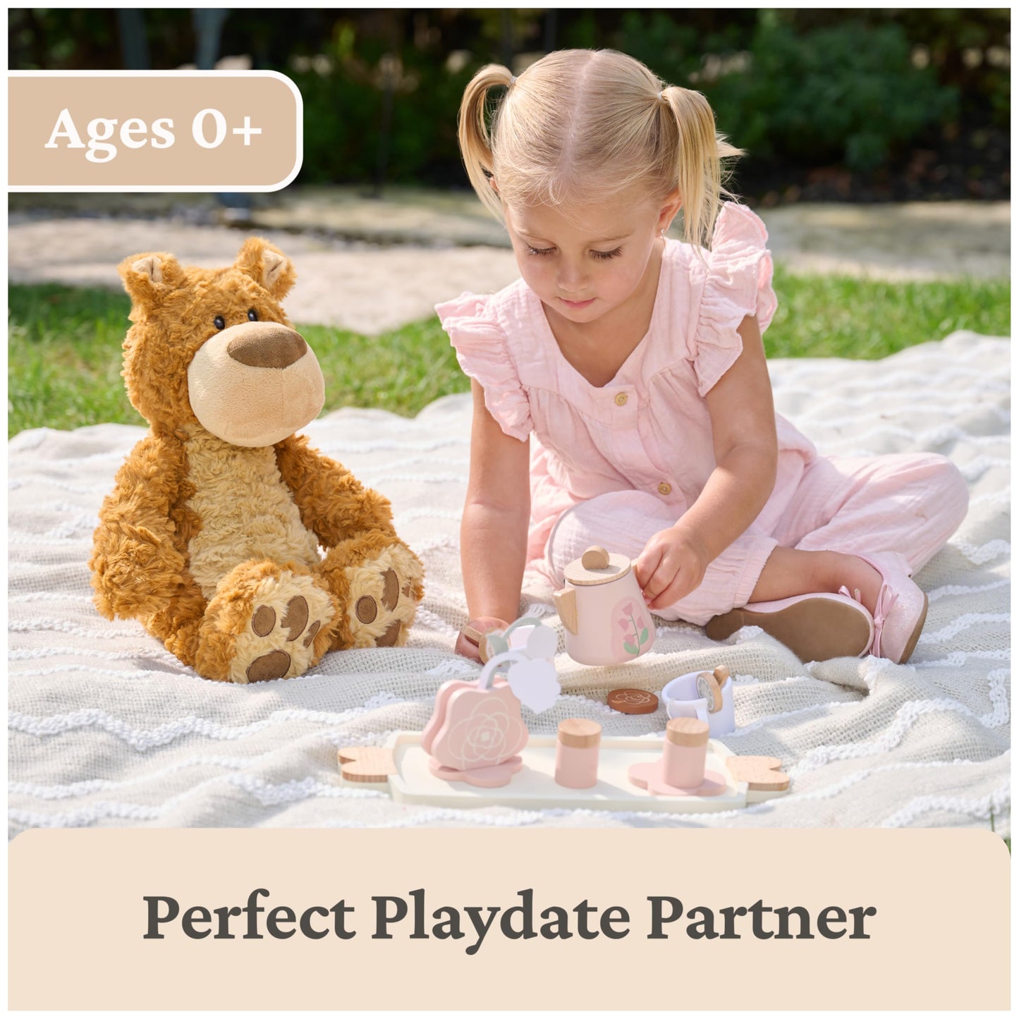 GUND Bexley Teddy Bear, Premium Teddy Bear Stuffed Animal for Ages 1 and Up, Brown, 12”