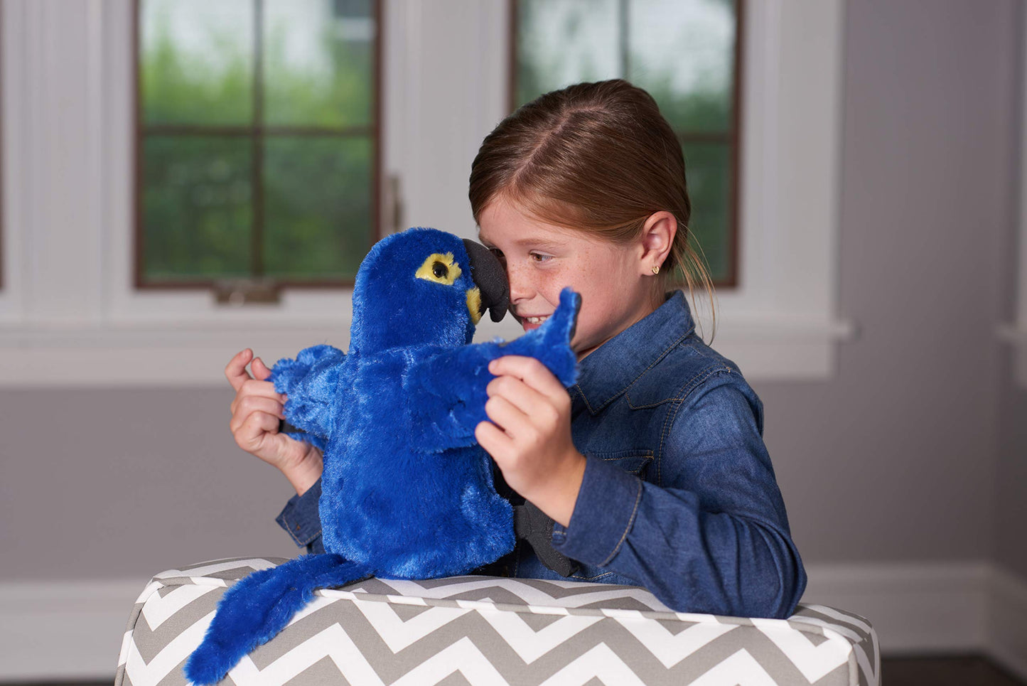 Wild Republic Cuddlekins 12" Hyacinth Macaw