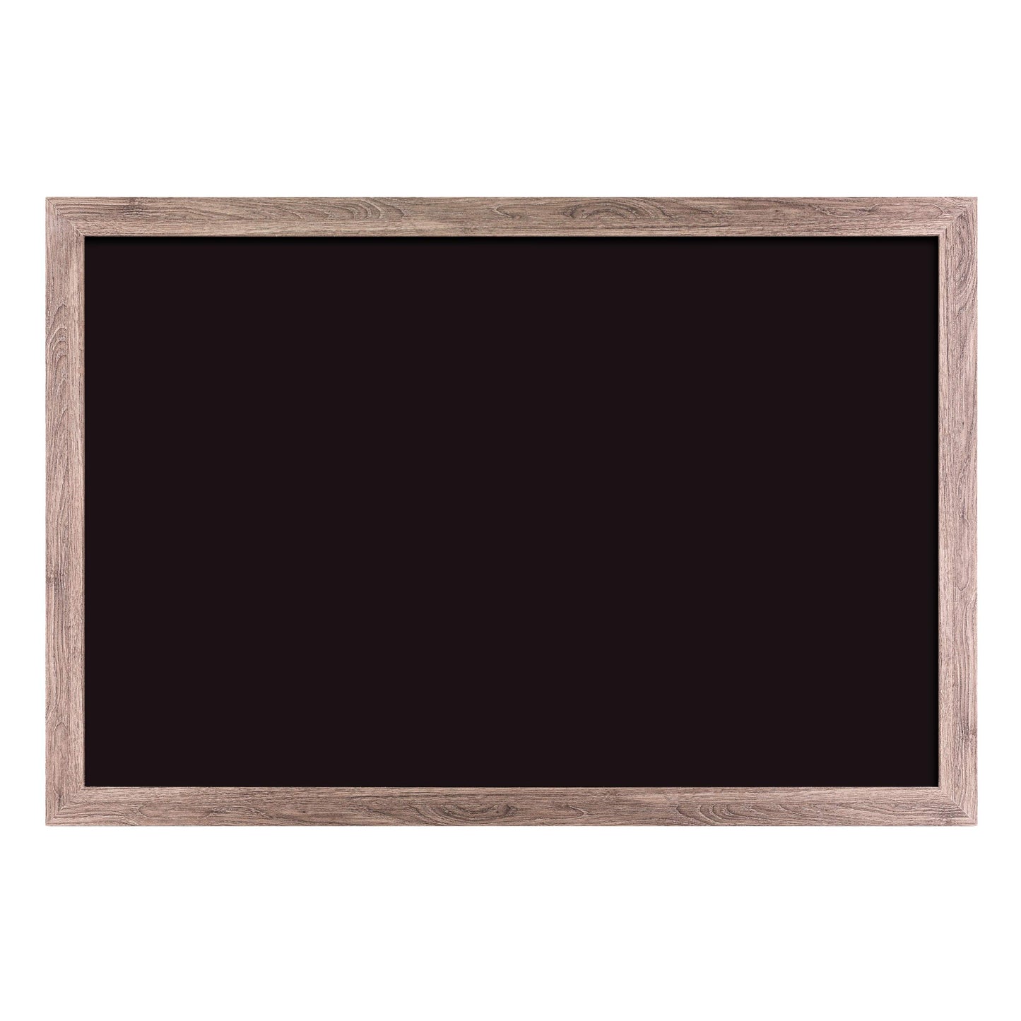 U Brands Magnetic Chalkboard, 24" x 36", Rustic Wood Frame, Premium Matte Surface