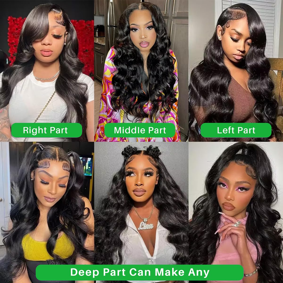Cikana 30 Inch Lace Front Wigs Human Hair Pre Plucked 180% Density Body Wave Transparent HD 13x6 Lace Frontal Wigs Glueless Body Wave Wig Human Hair for Women with Baby Hair
