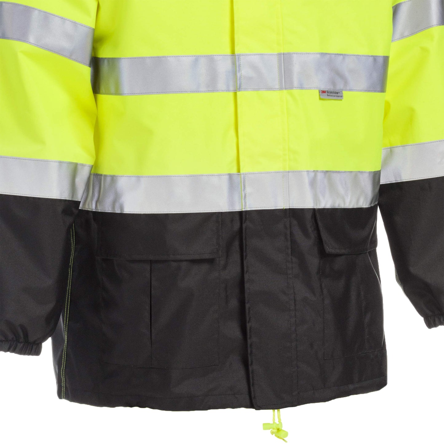 John Deere Unisex's High Visibility Rain Suit, Yellow, L