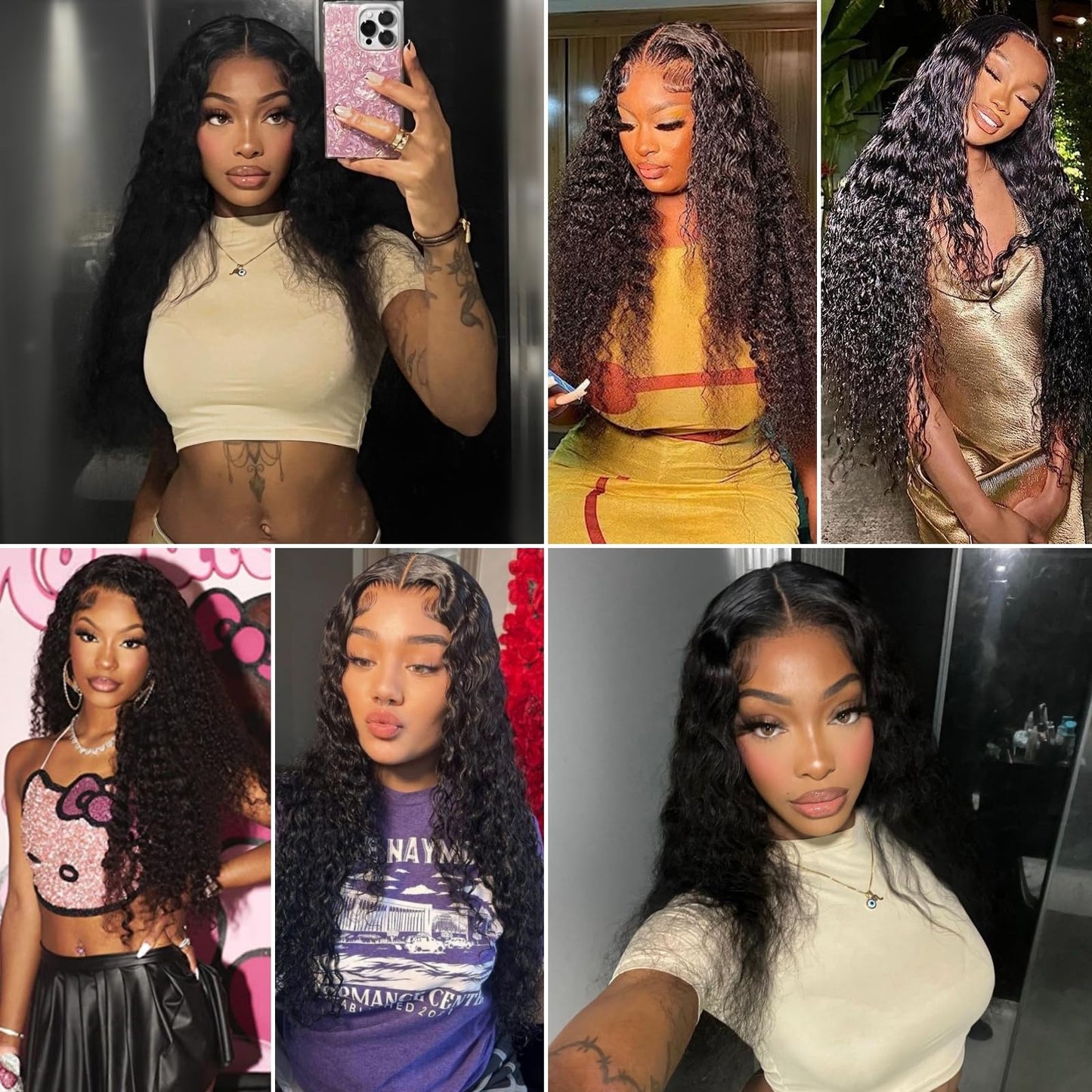 Jasperel Deep Wave Lace Front Wig Human Hair Hd Transparent Lace Front Wigs for Black Women Wet and Wavy Glueless Wigs Curly Human Hair Pre Plucked Bleach Knots Natural Color 22 Inch