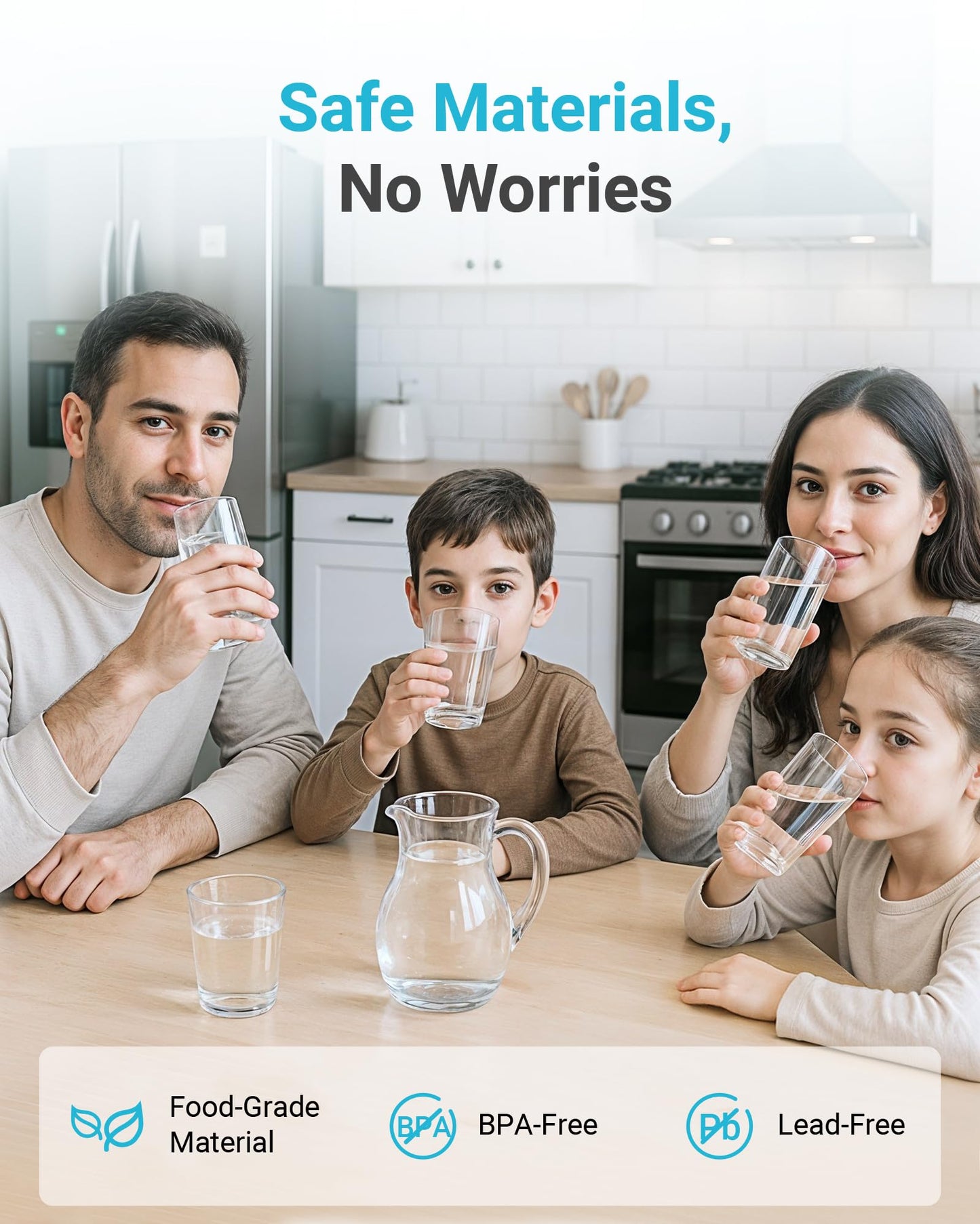 AQUA CREST F-2000, 4204490 Sub Zero Water Filter Replacement for InSinkErator® F-1000, F-2000, F-3000, Sub-Zero 4204490, 4290510 and AquaPure AP Easy C-Complete, Subzero Filter, NSF/ANSI 42, 3 Packs
