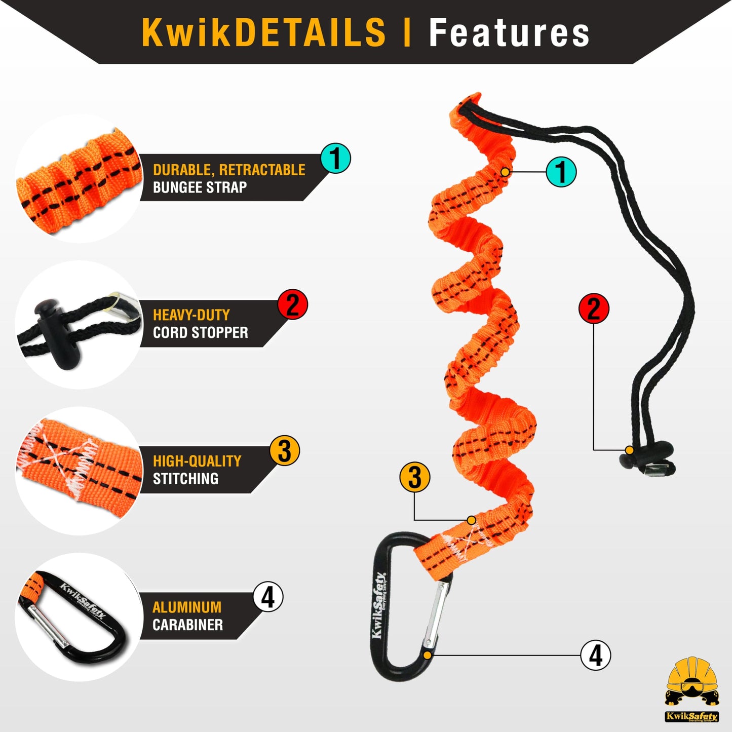 KwikSafety - Charlotte, NC - TYPHOON Safety Harness [CUSHIONED BACK & SHOULDER SUPPORT] ANSI OSHA Full Body Fall Protection Work Equipment Construction Tower Climbing Roofing Scissor Lift
