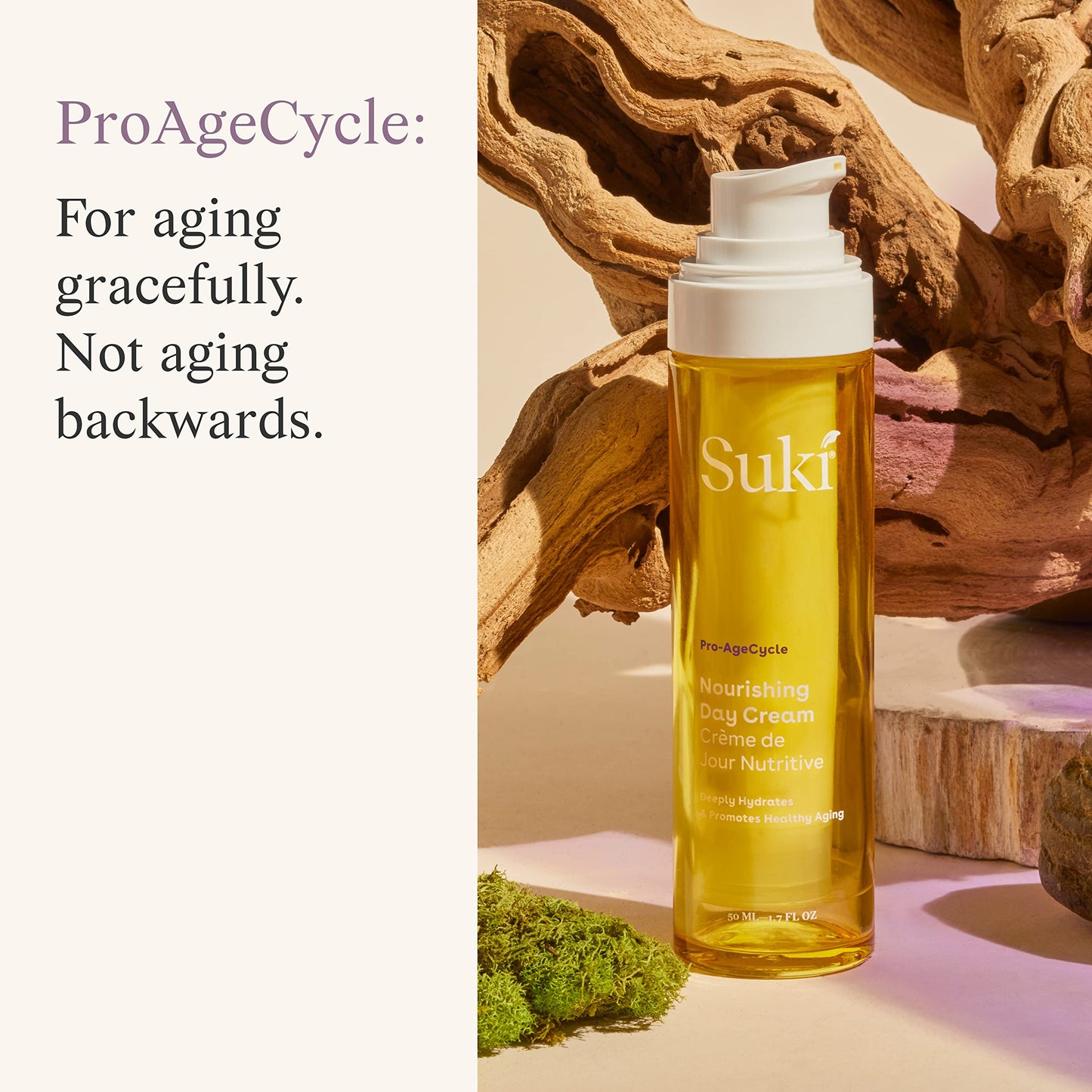 Suki Skincare Nourishing Day Cream - With Vitamin C & Firming Collagen Peptides - Rich, Luxurious, Age-Defying Cream For Super Smooth & Hydrated Skin - 50ml