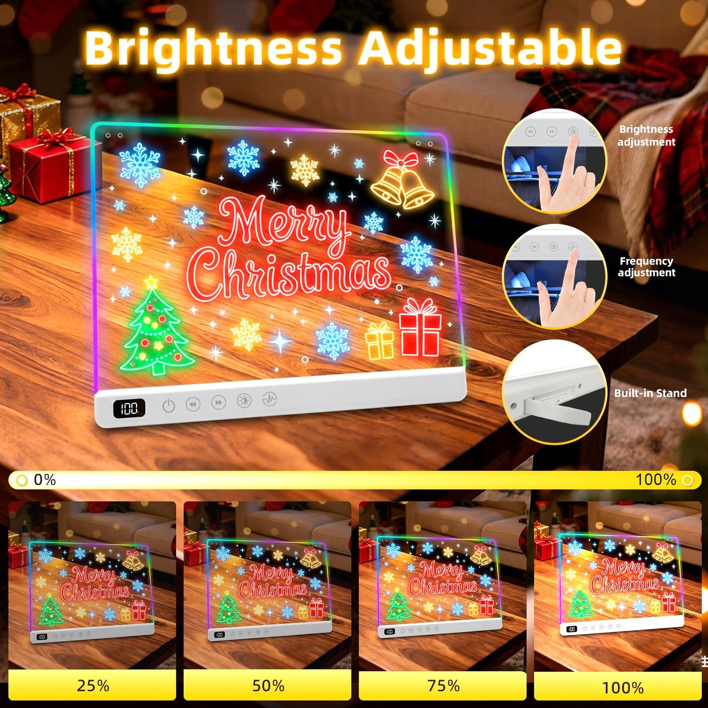 Lumiboard Led Drawing Board with 13 Light Effects