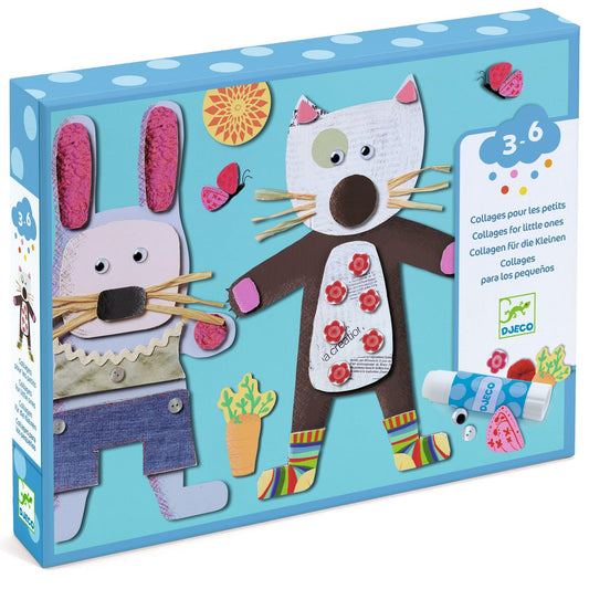 DJECO Le Petite Artist Collages for Little Ones Activity Set