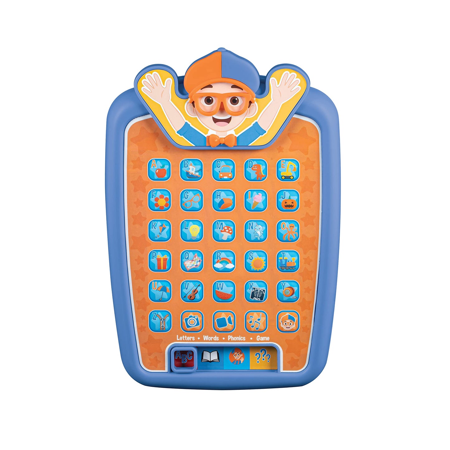 SWEYOGURT ekids Blippi Kids Tablet for Preschool Learning, Toddler Tablet with Educational Games and ABC Learning for Toddlers and Fans of Blippi Toys