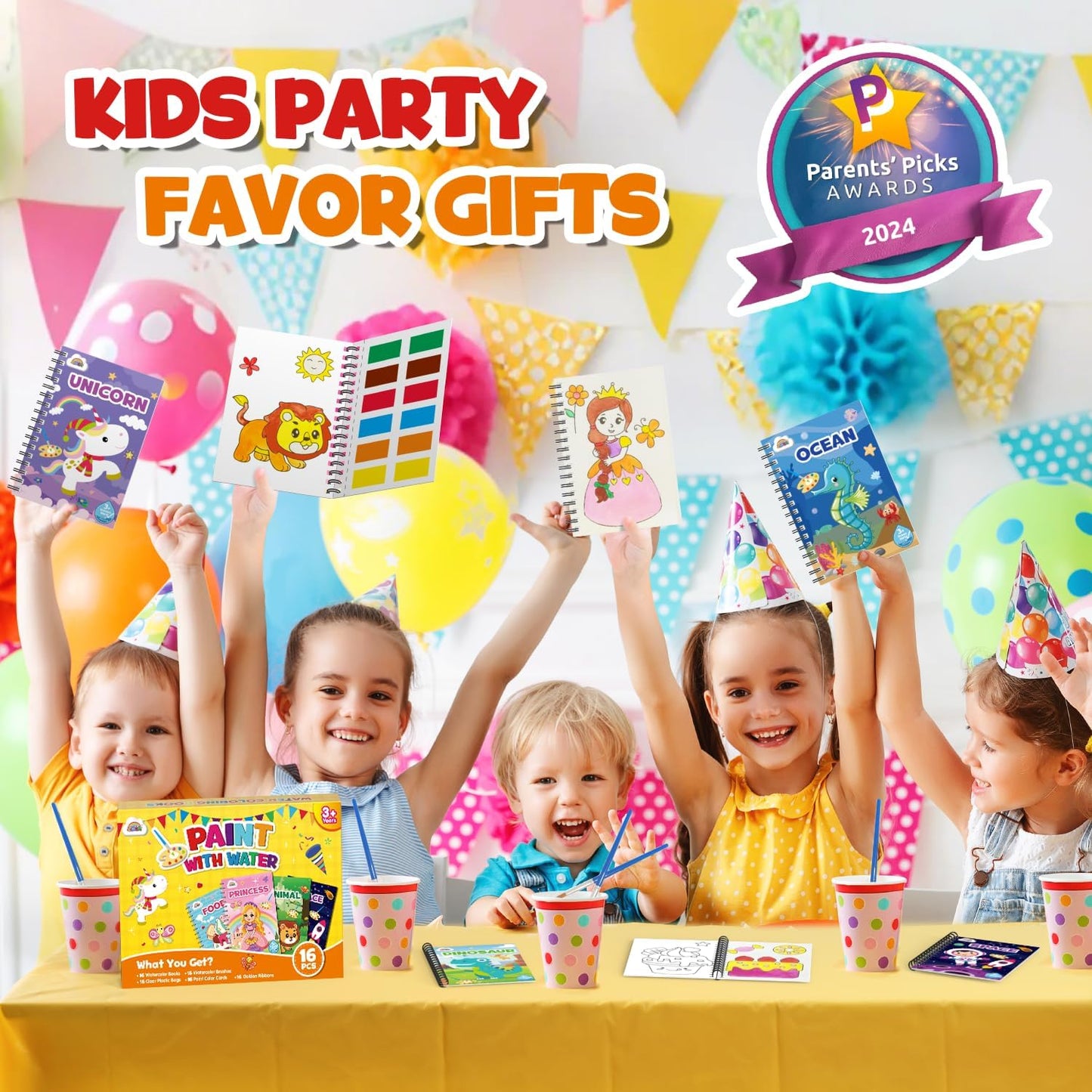 ZMLM 32 Water Coloring Books for Kids