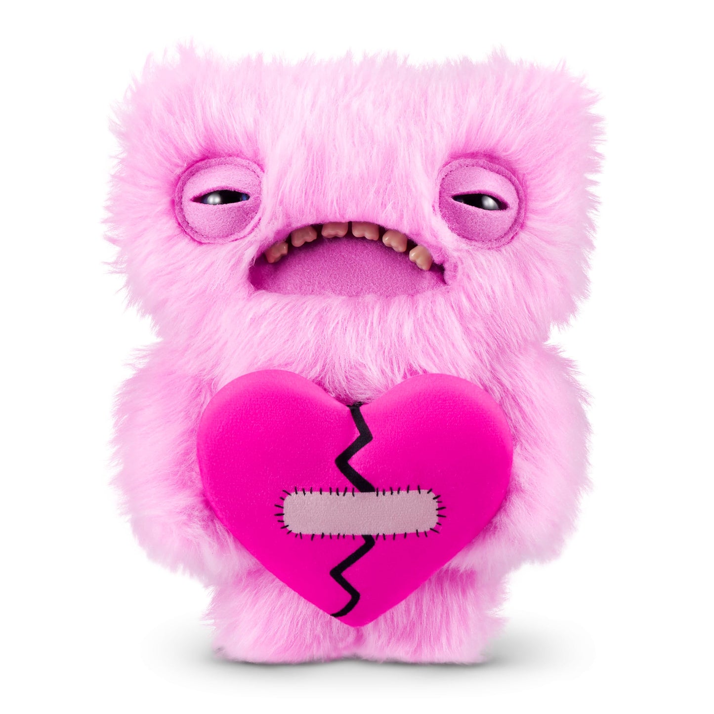 Fuggler Love Fugg Funny Ugly Monster, Plush, Collectible, Toy (Love Fugg - Refres-Pink)