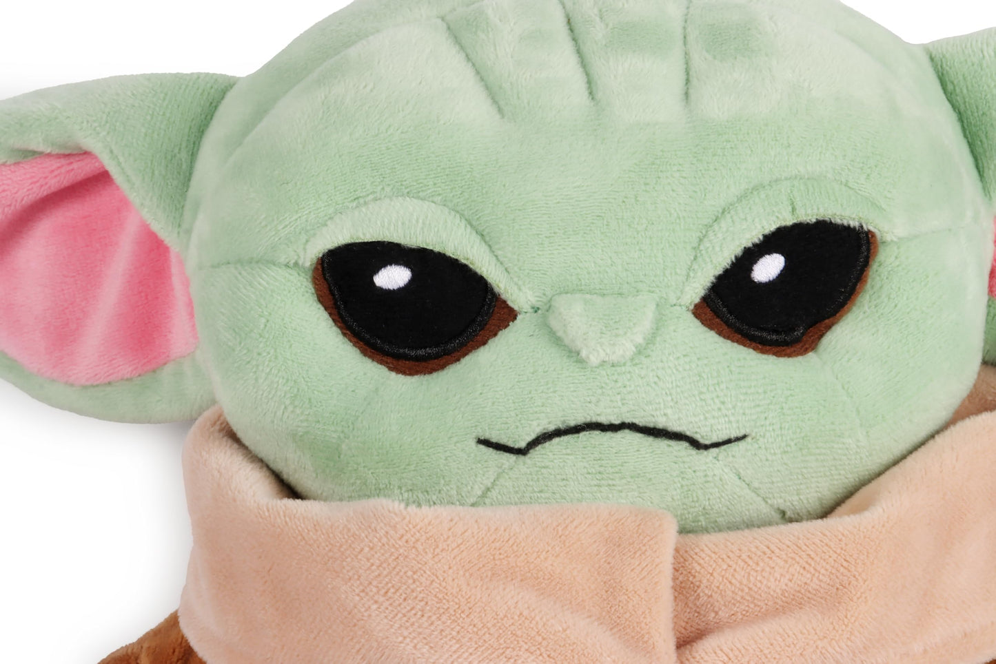 Jay Franco Plush Pillow Buddy - Large Kids Ultra-Soft Stuffed Plushie & Cozy Pillow, Official Licensed Star Wars, 15 Inches, Multi - The Mandalorian Grogu