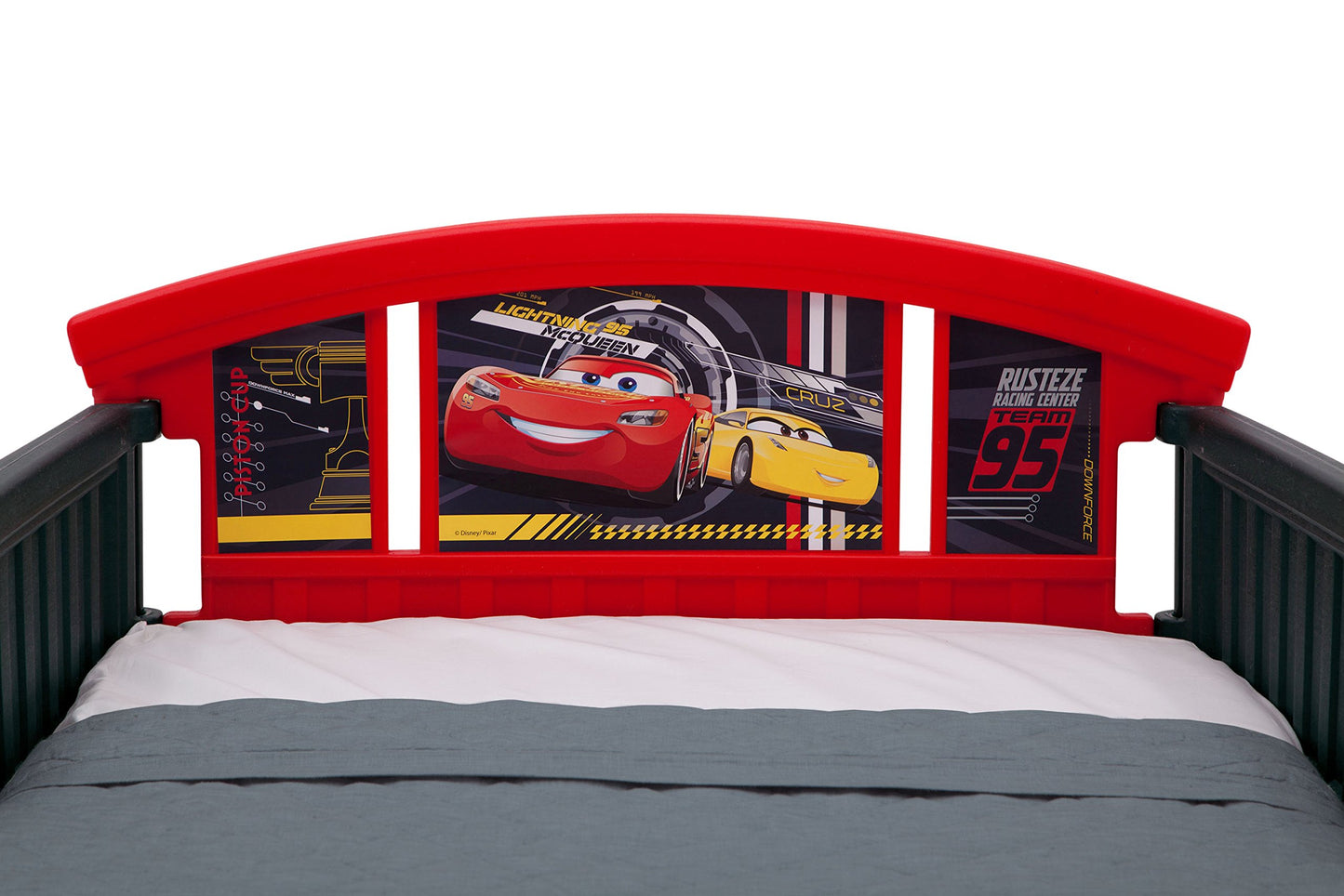 Delta Children 3D-Footboard Toddler Bed, Disney/Pixar Cars 3