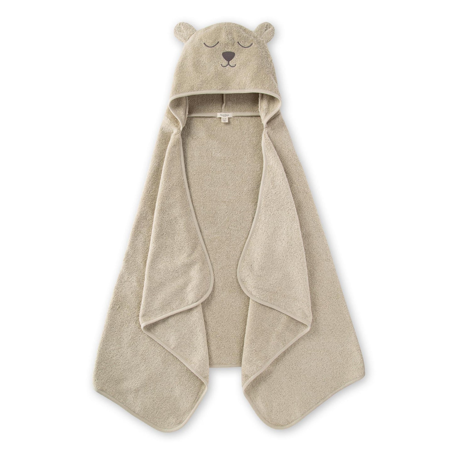 Burt's Bees Baby Toddler Hooded Animal Character Towels Organic Cotton, Unisex Bath Essentials, Soft Nursery Towel for Kids