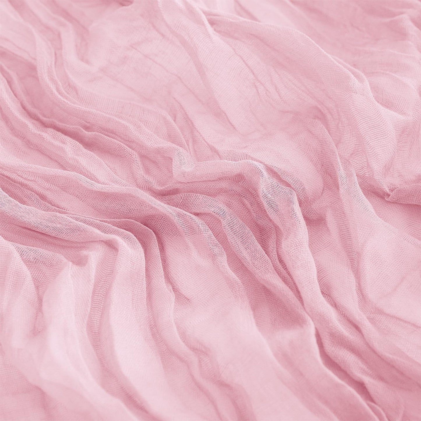 12Pack Pink Cheesecloth Table Runner 35 x 120 inch Cheese Cloth Table Runner 10FT Boho Table Runners Rustic Gauze Table Runners for Party Wedding Birthday Dining Bridal Shower Baby Shower Decor
