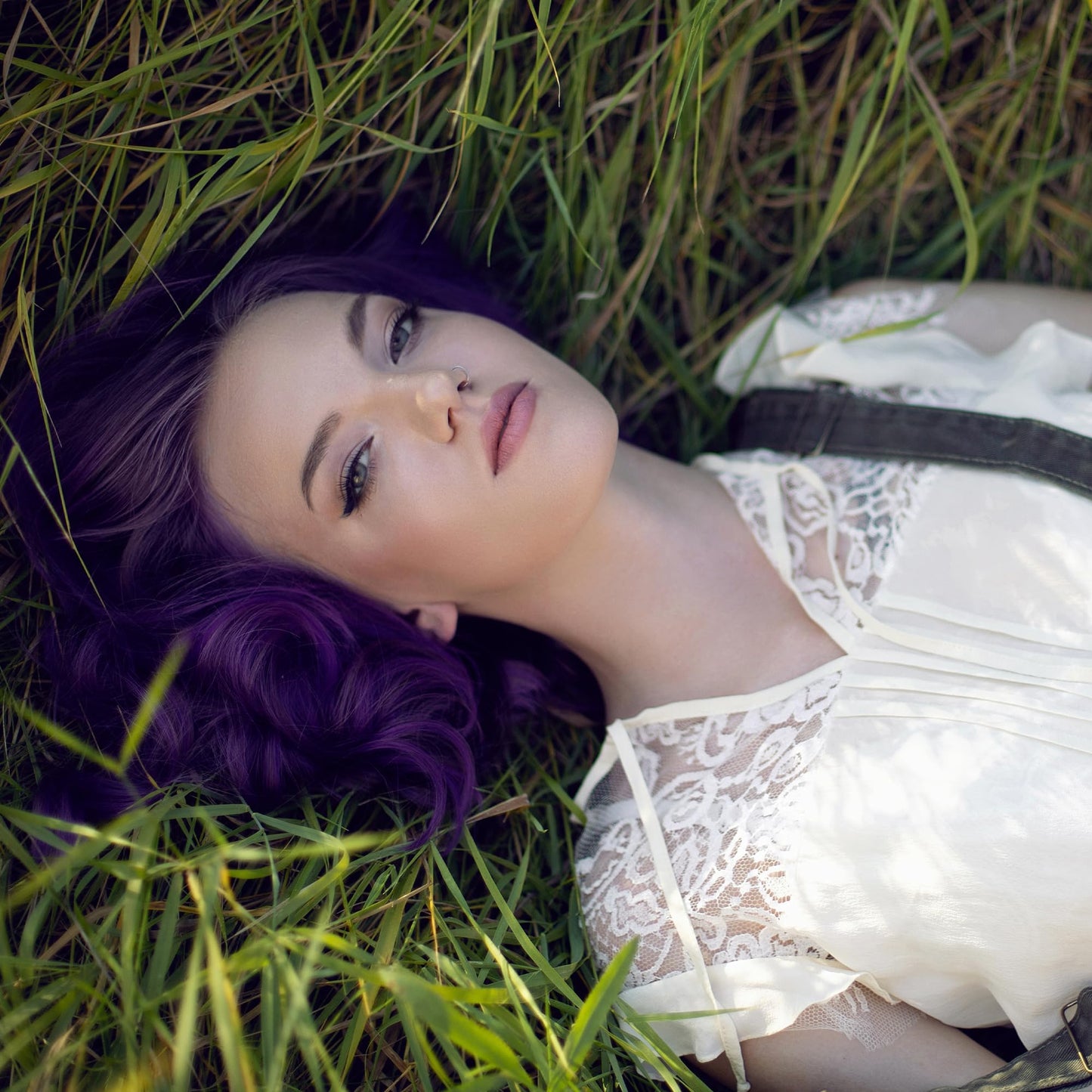 ARCTIC FOX Vegan and Cruelty-Free Semi-Permanent Hair Color Dye - PURPLE AF 8 Fl Oz (Pack of 2)
