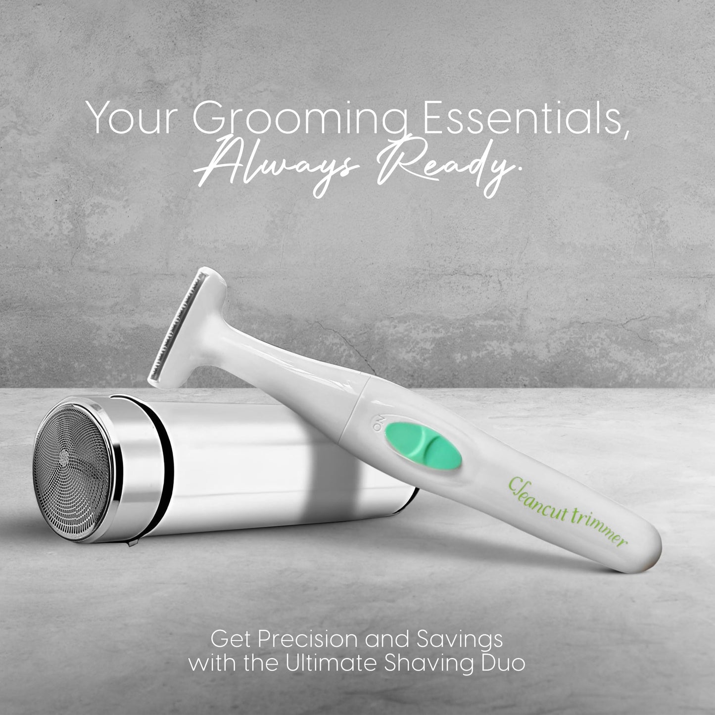 ES412 - Designed for Stubble & Short Hair Maintenance Both Men and Women - Intimate and Sensitive Area Shaver - Not Meant for Long Hair