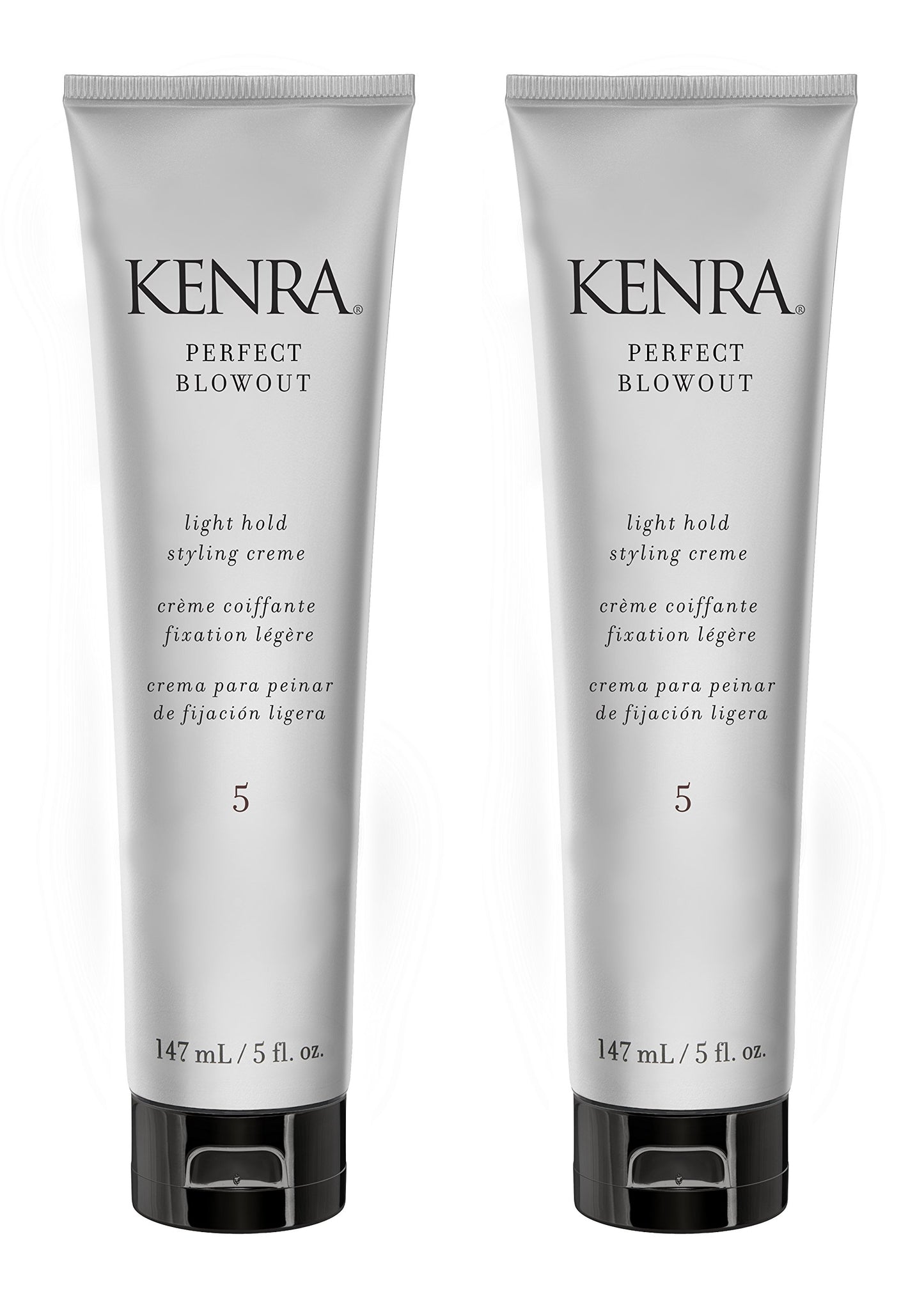 Kenra Perfect Blowout 5 | Light Hold Styling Crème | Provides Thermal Protection | Increases All Over Body & Fullness | Lightweight Formula | All Hair Types | 5 fl. Oz (2-Pack)