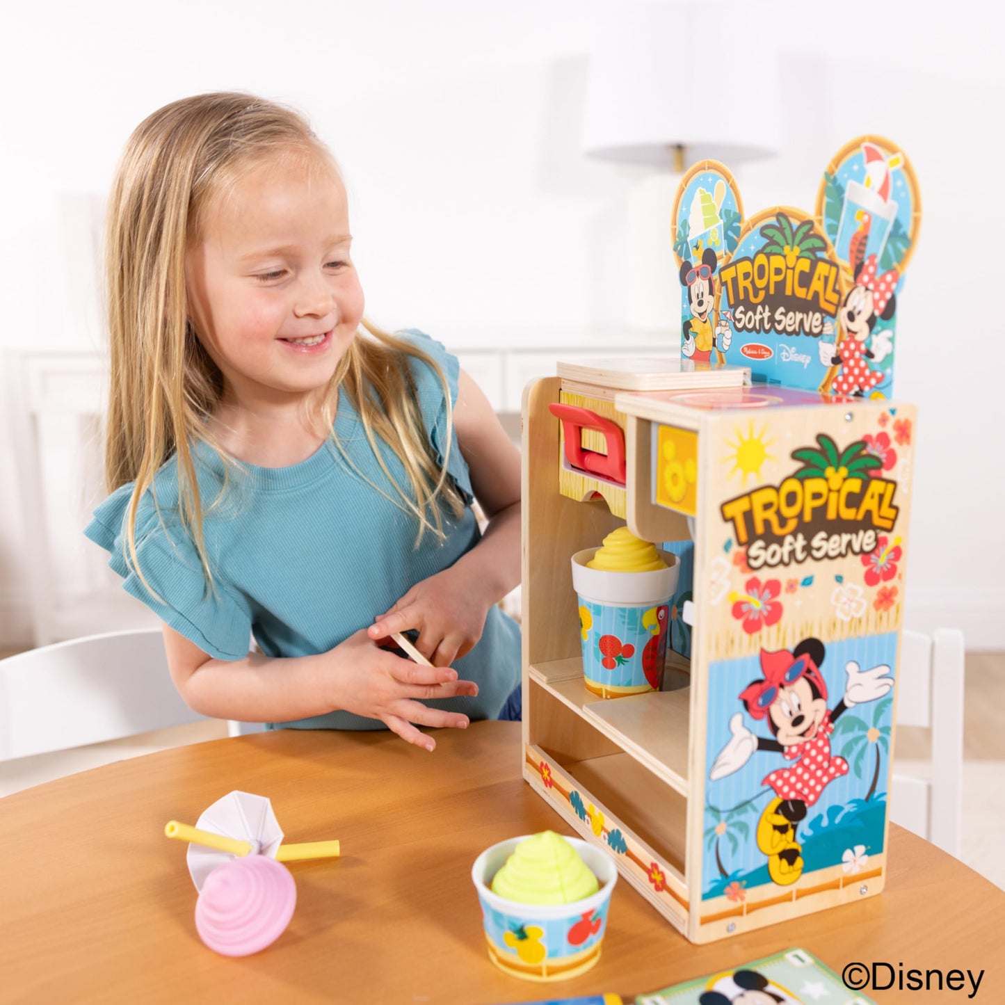 Melissa & Doug Mickey Tropical Soft Serve Playset