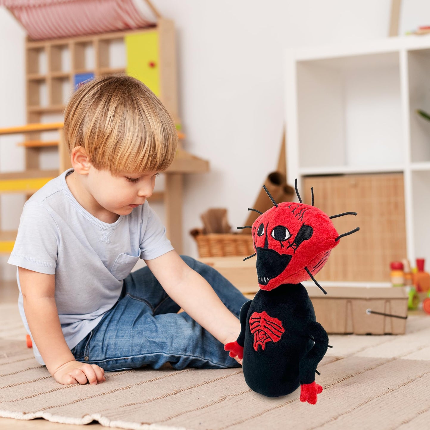Adenzai The Boiled One Plush Toy, Unique Horror Game Peripherals The Boiled One Stuffed Animals Plushies Doll Home Decor, Beautifully Horror Gift for Game Fans and Lovers(9.8 inch)
