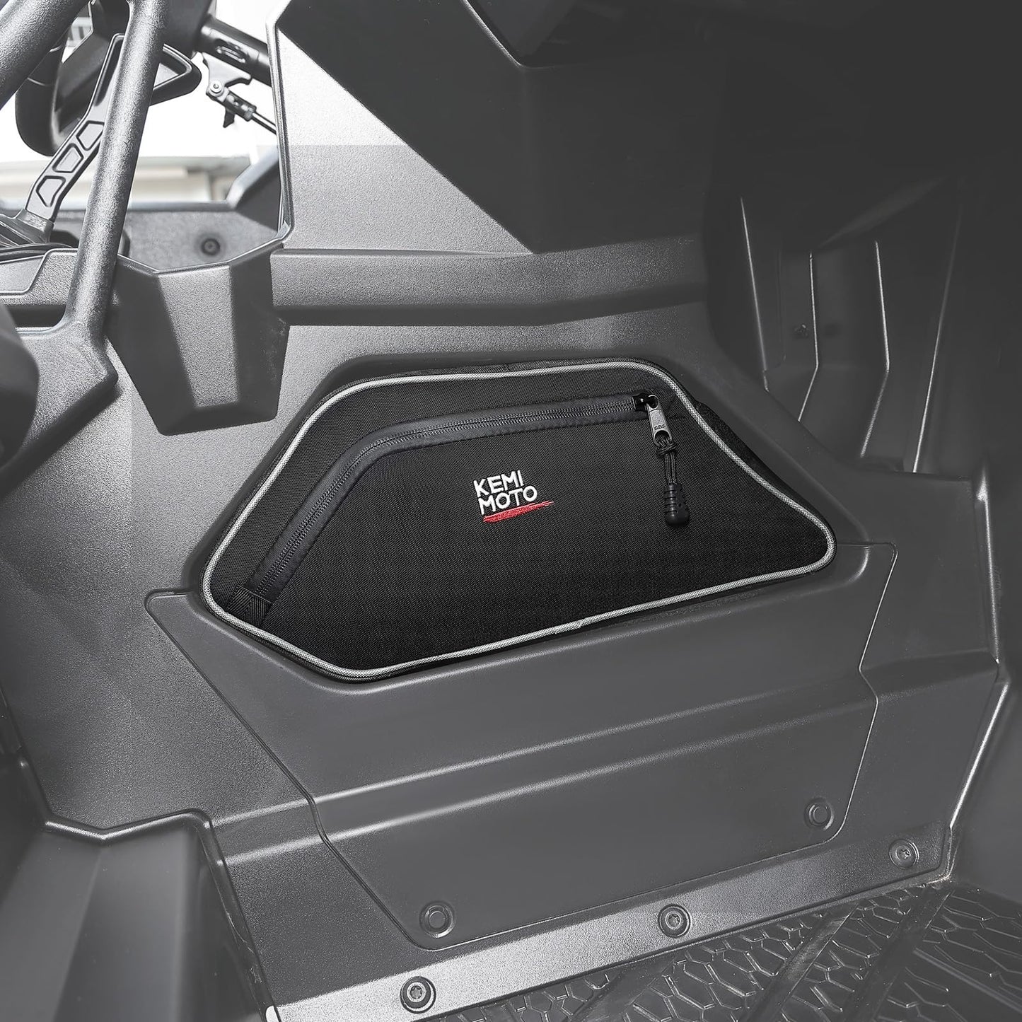 KEMIMOTO Storage Bag UTV Console Bag Compatible with Polaris General 1000/4 1000/ General XP 1000 2016 2017 2018 2019 2020 2021 2022 2023 2024 2025 2026