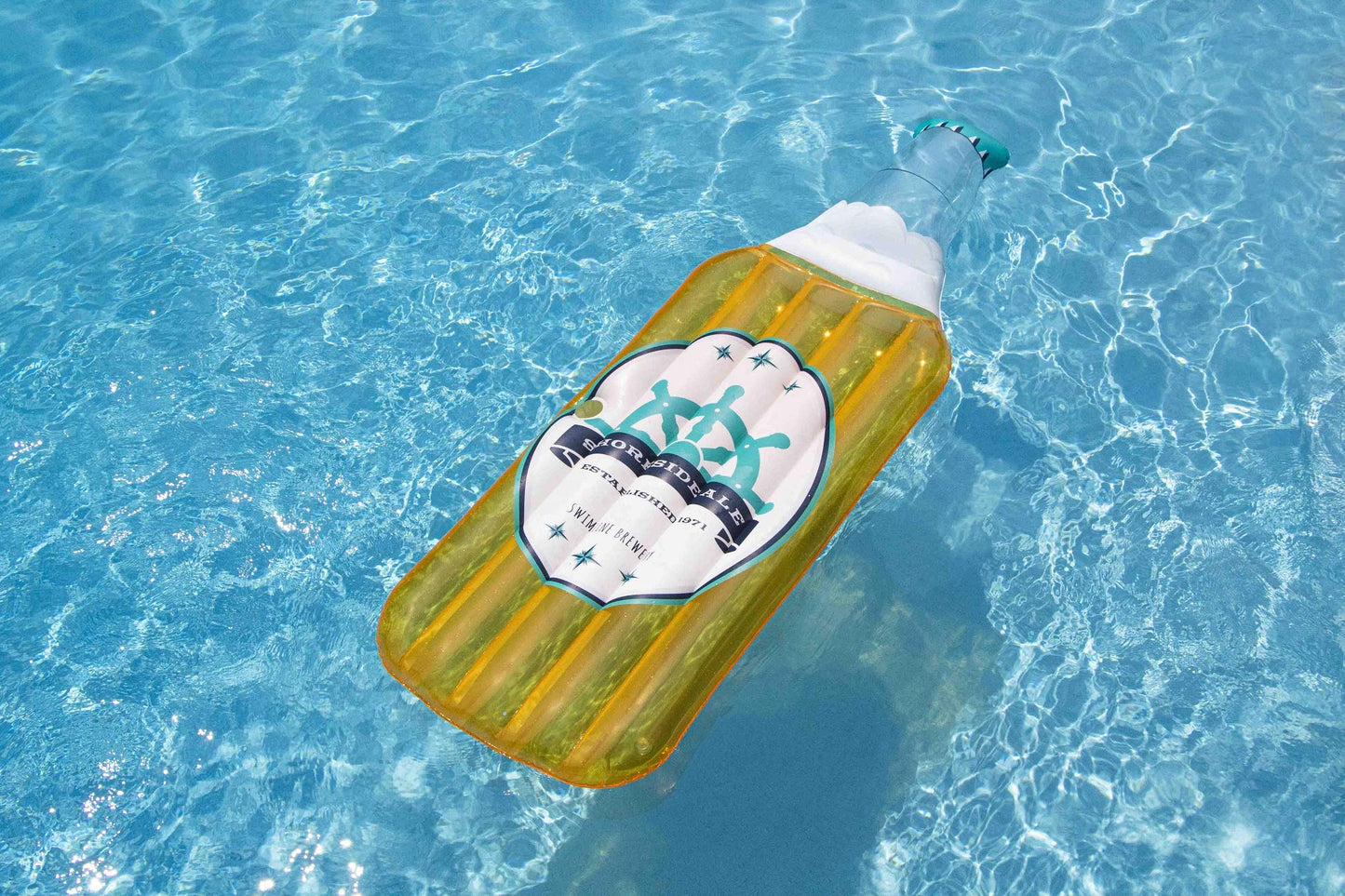 Swimline Inflatable Beer Bottle Pool Lounger