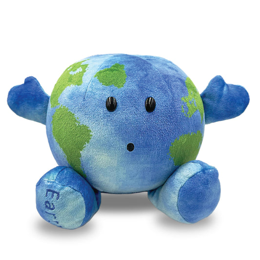 Celestial Buddies Little Earth Buddy Science Astronomy Space Solar System Educational Plush Blue Planet Toys