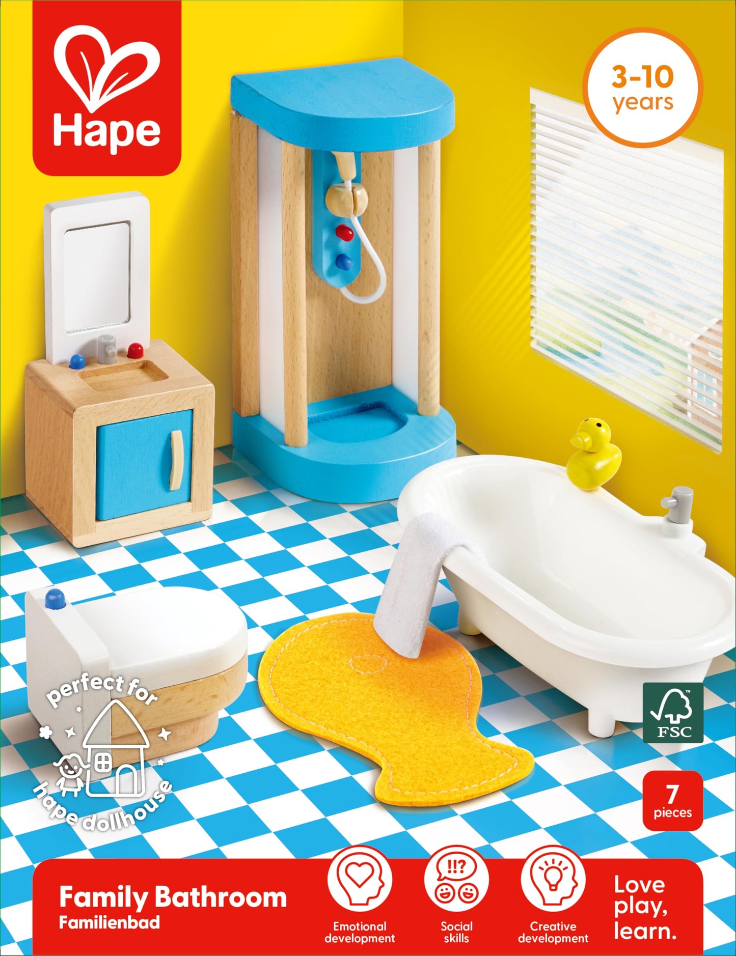 Hape - Early Explorer - Animals Wooden Memory Game