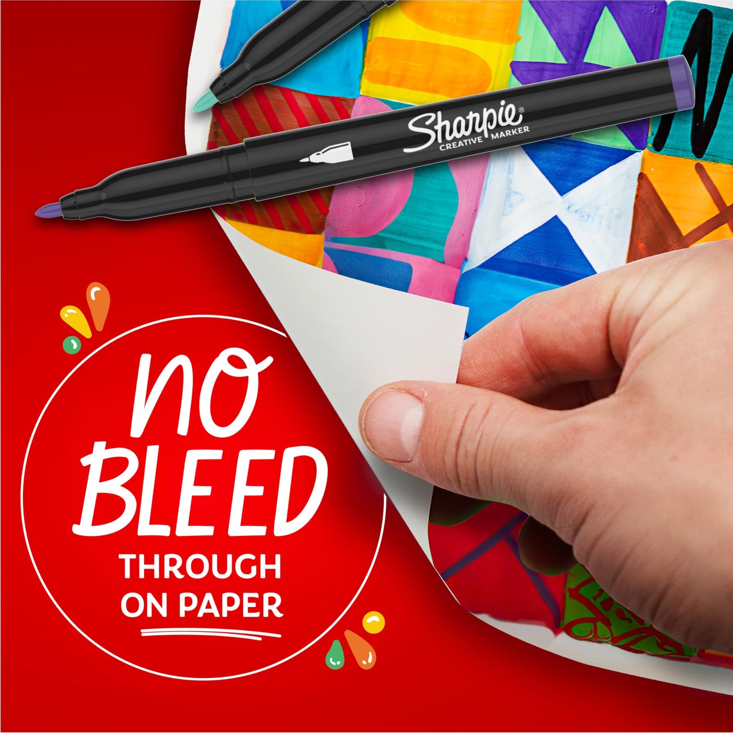 Sharpie Creative Markers Variety Pack, Water-Based Acrylic Paint Markers, Brush Tip, Assorted, 36 Count