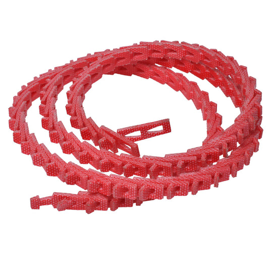 10FT Power Twist V Belt,1/2-Inch x 10 Feet A Type, Adjustable Link Belt for Table Saw/Wood Lathe/Drill Presses