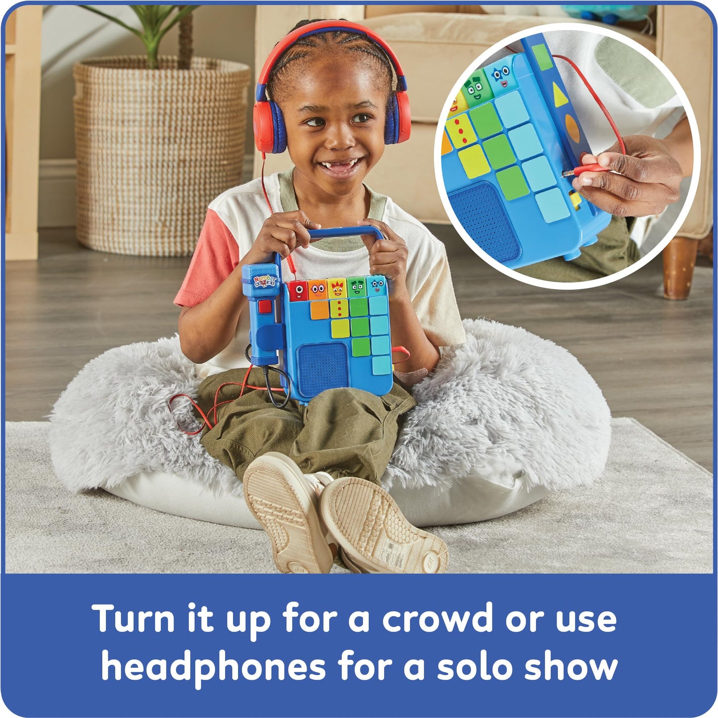 hand2mind Numberblocks Sing and Record Music Player