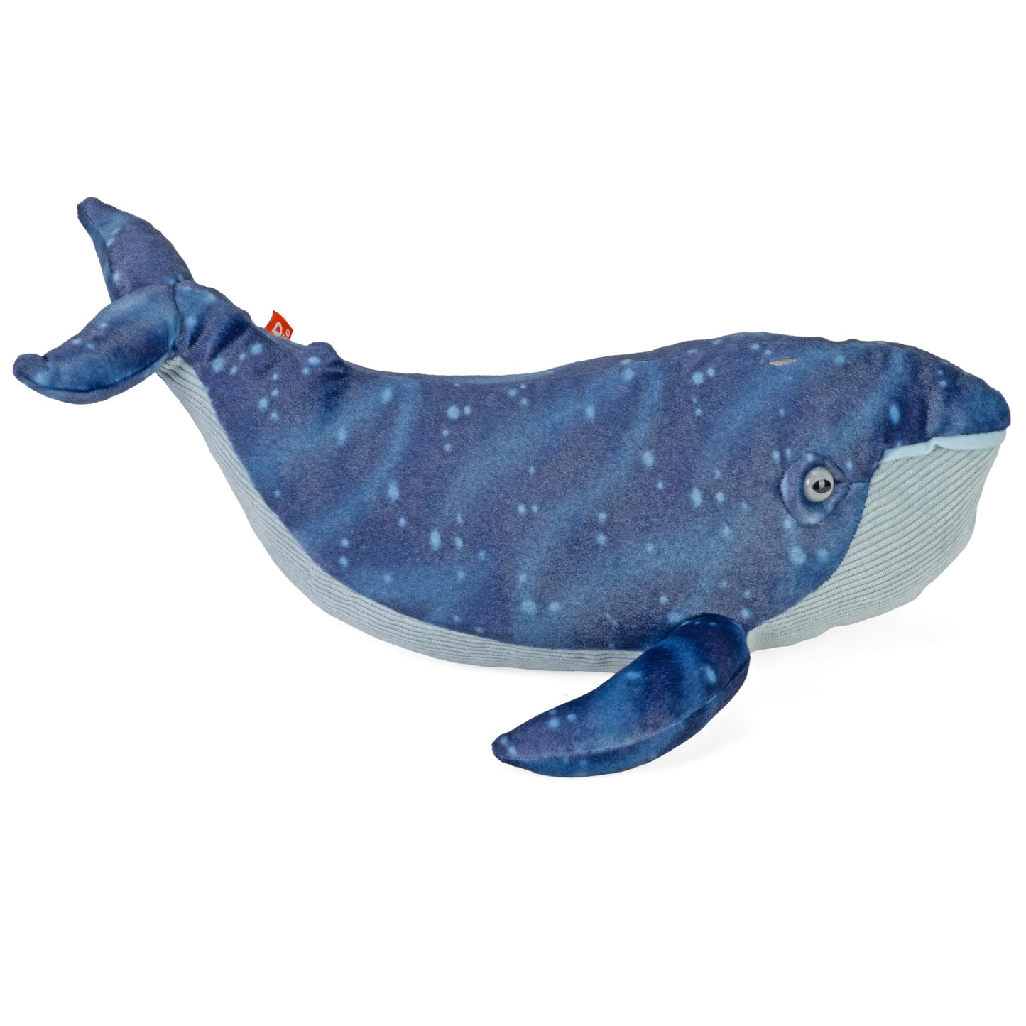 Wild Republic Blue Whale Plush, Stuffed Animal, Plush Toy, Gifts for Kids, Cuddlekins 20"