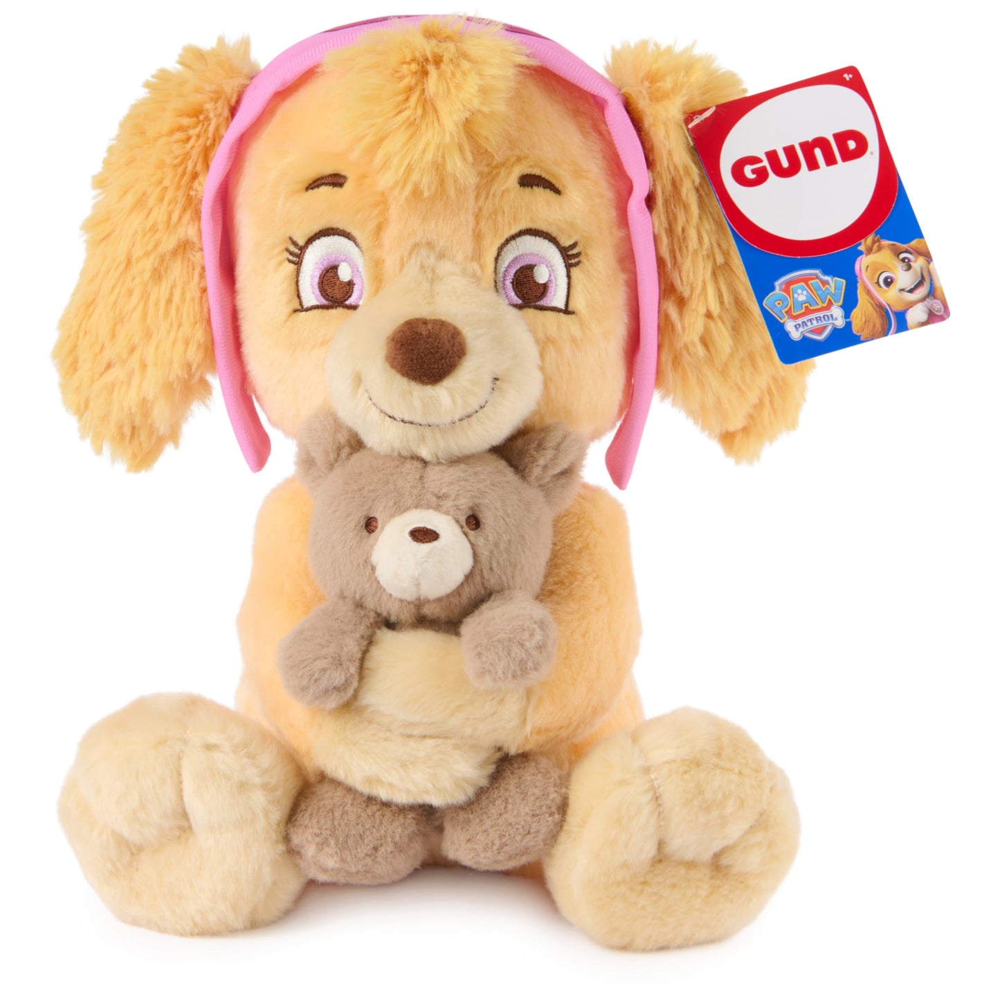 GUND PAW Patrol Skye with Kai Teddy Bear, Official Skye Plush Toy, Dog Stuffed Animal for Ages 1 and Up, 9.5”